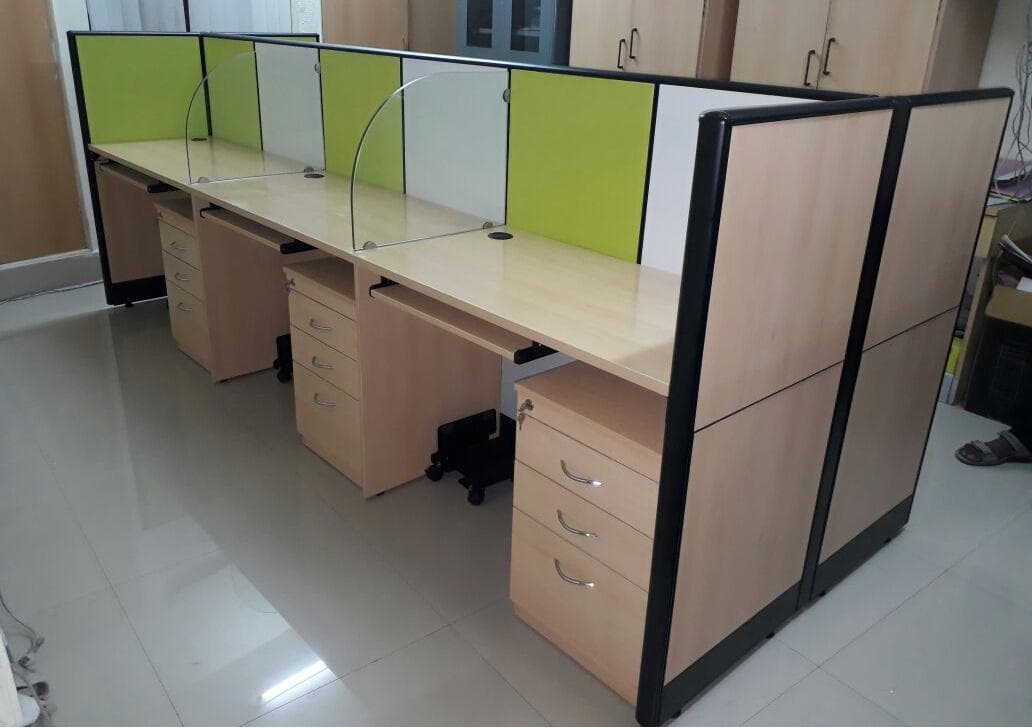 Modular office interior fitted by Furniture & Interiors